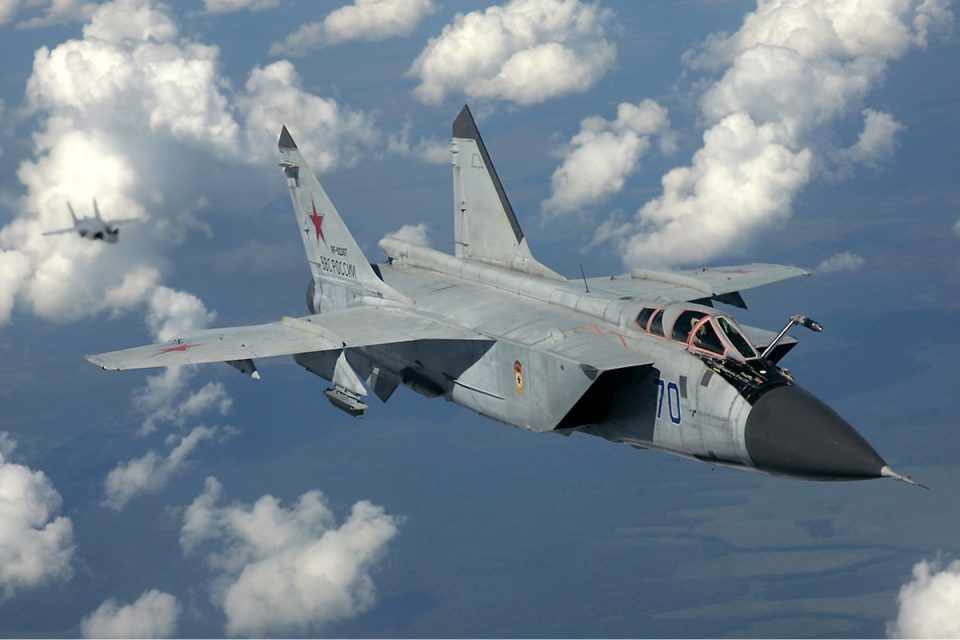 Capaz de alcançar 3.000 km/h, o MiG-31 é o avião mais rápido da atualidade (MiG)