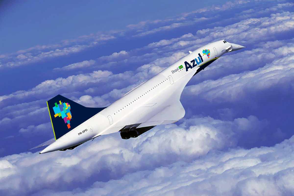 Voando a 2.200 km/h, o Concorde vai ligar São Paulo ao Rio de Janeiro em apenas 15 minutos (Airway)
