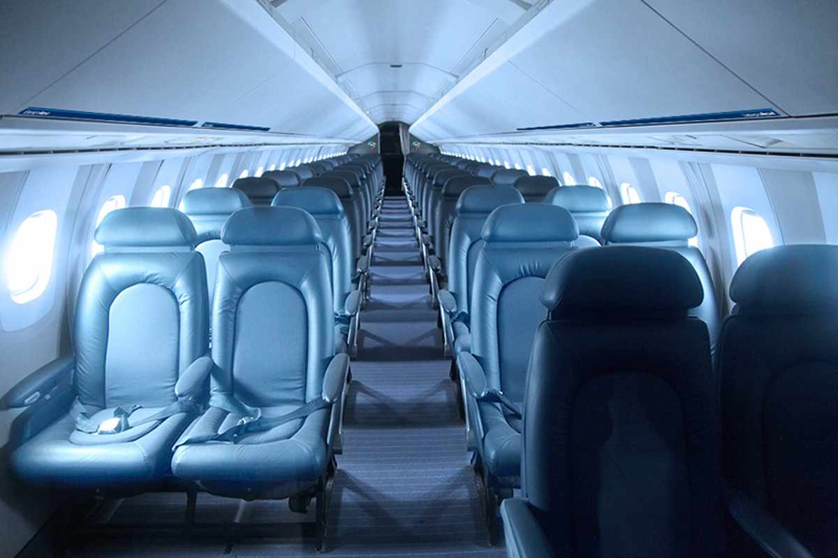 O Concorde da Azul leva até 120 passageiros (Azul)