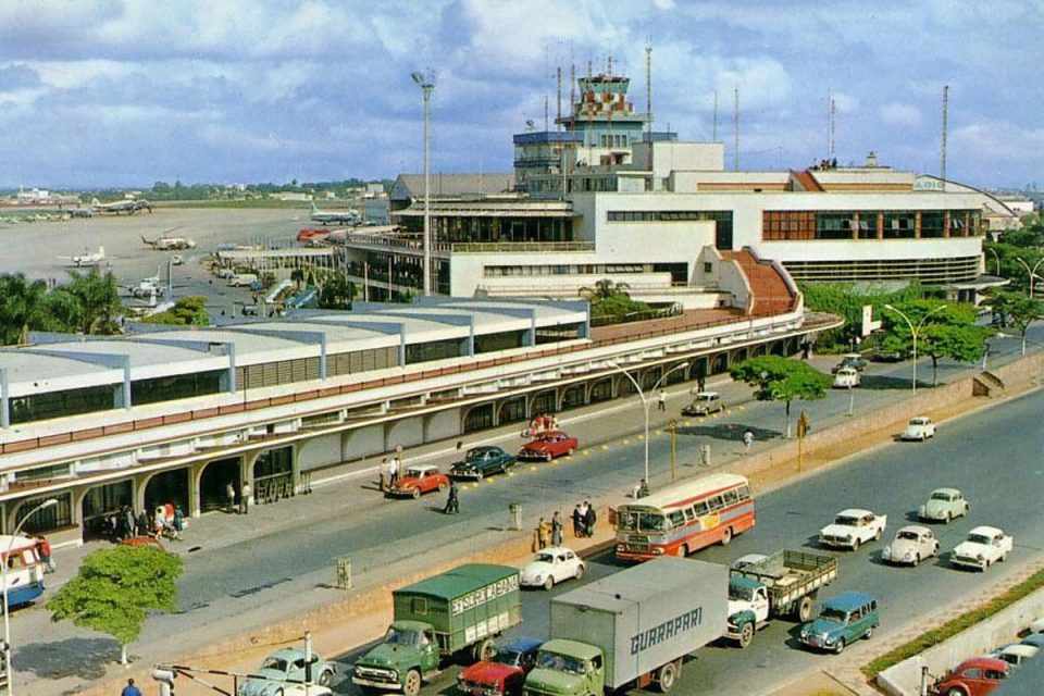 Art Déco: o projeto do aeroporto foi elaborado pelo arquiteto Hernani do Val Penteado (Domínio Público)