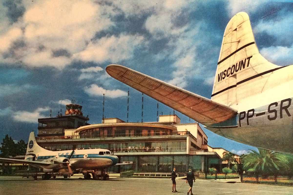 Durante muitos anos, Congonhas também foi um dos principais aeroportos internacionais do Brasil (Domínio Público)