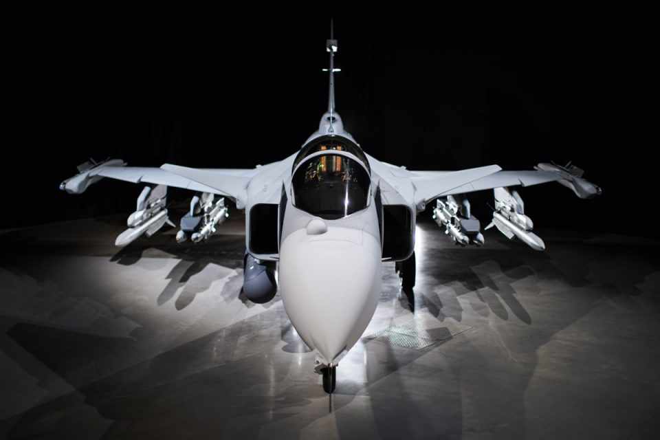 O Gripen NG será o primeiro caça da FAB com tecnologias de última geração (Saab)