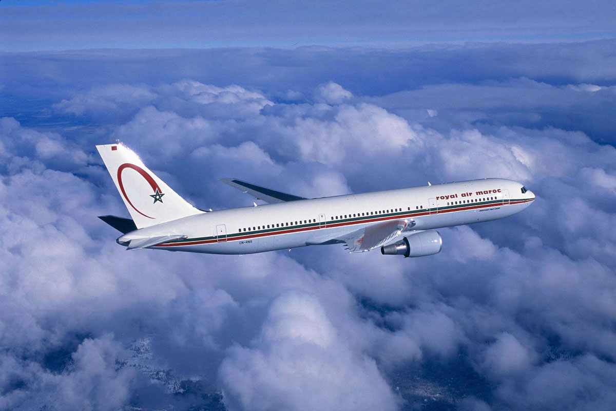 A companhia do Marrocos voa para o Brasil com jatos Boeing 767 (Royal Air Maroc)