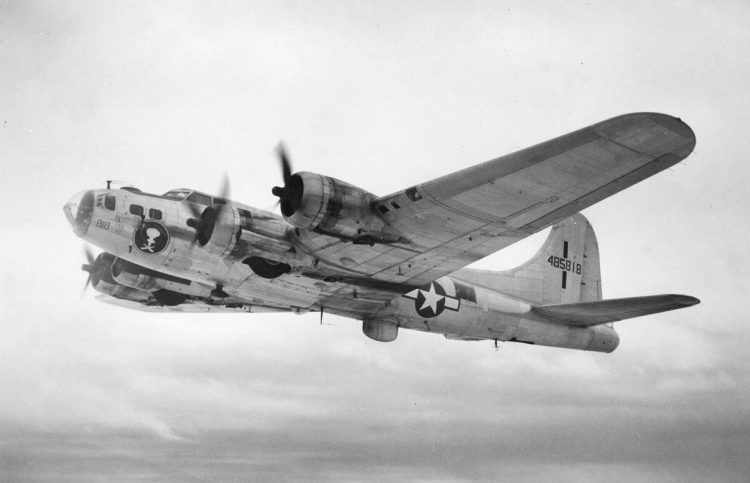 O B-17 é o segundo bombardeiro mais fabricado da história, depois do B-24 (Domínio Público)