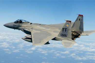 A Boeing adquiriu os direitos do F-15 quando comprou a McDonnel Douglas (USAF)
