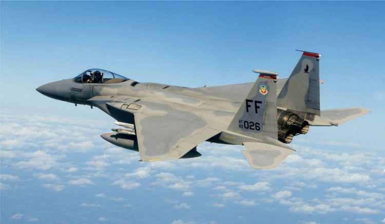 A Boeing adquiriu os direitos do F-15 quando comprou a McDonnel Douglas (USAF)