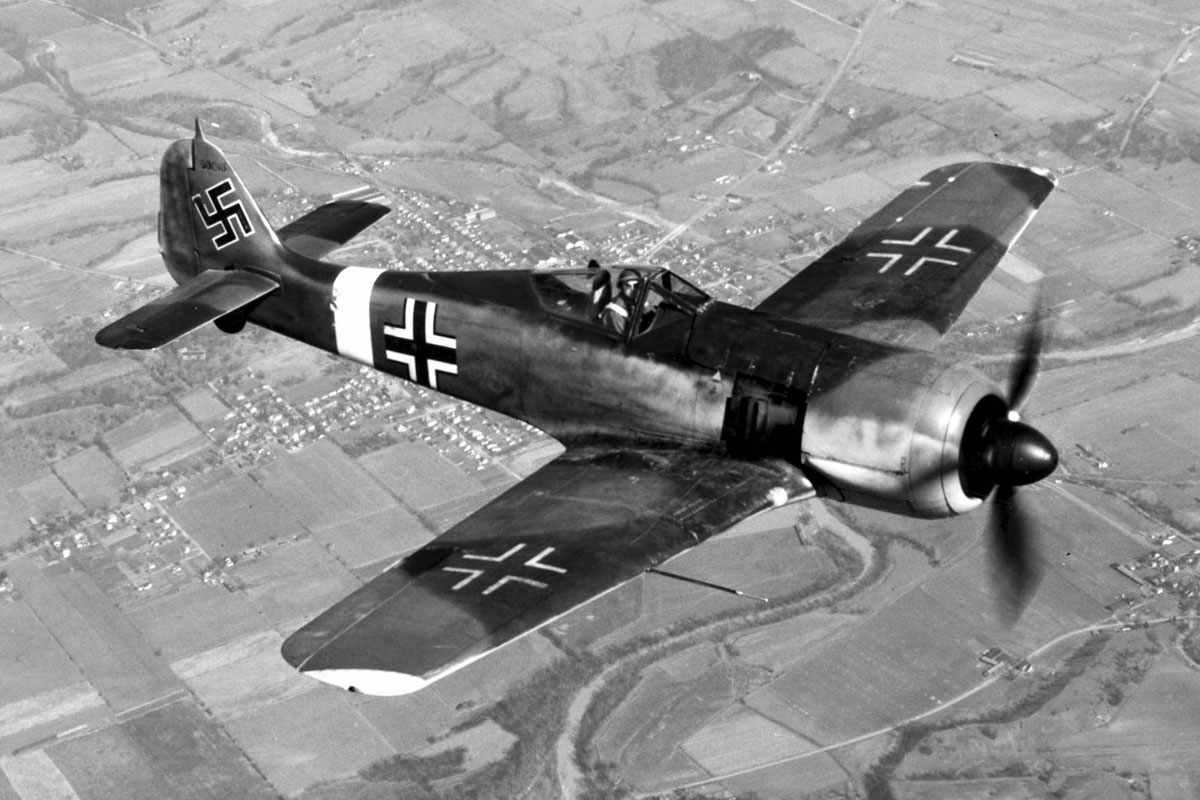 As versões finais do Fw 190 podiam voar a mais de 700 km/h (Domínio Público)