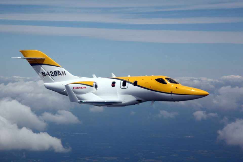 O HondaJet é um dos aviões oferecidos pela Líder Aviação no Brasil (Honda Aircraft)