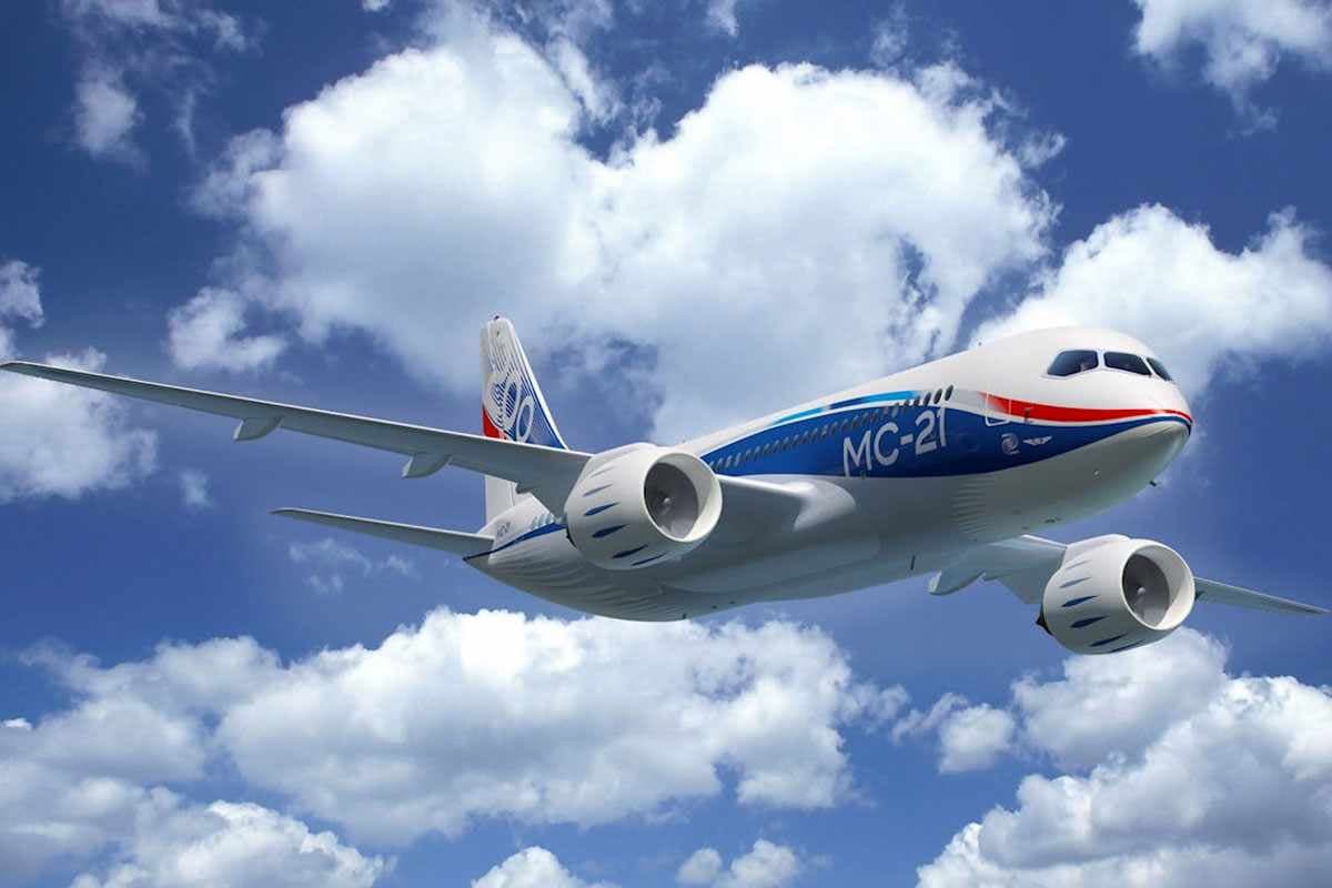 O jato russo Irkut MC-21 pode ser o rival que a Airbus e Boeing não têm há muito tempo (Irkut)