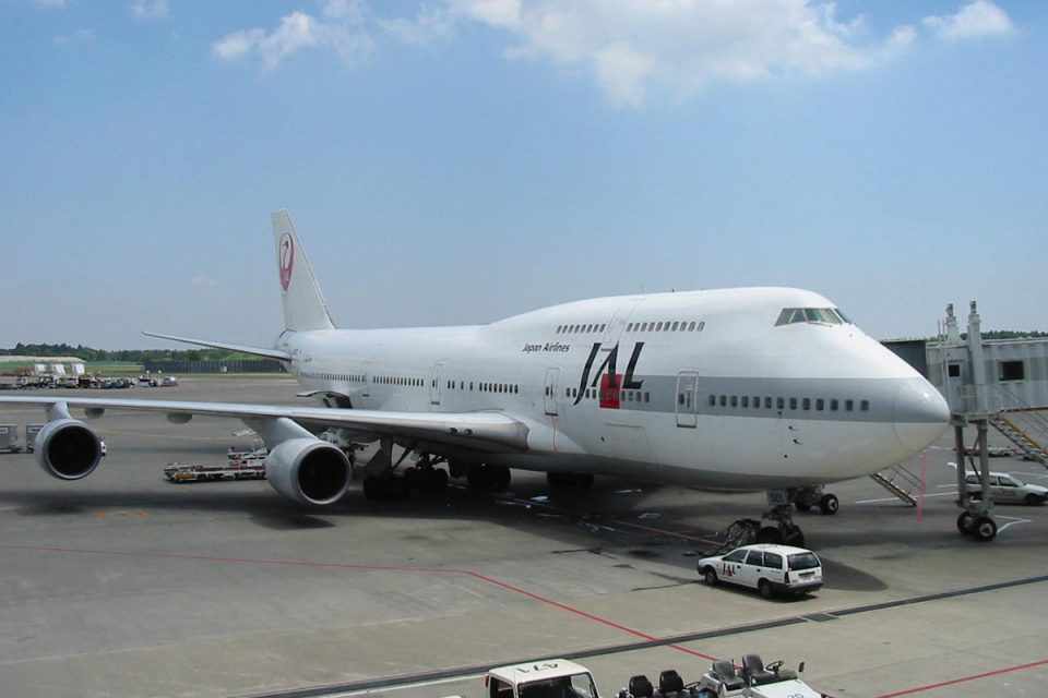 O Boeing 747 da Japan Airlines foi presença constante até 2010 (Ellywa)