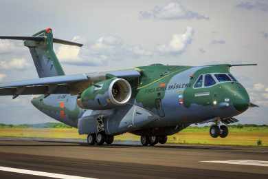 A Força Aérea Brasileira vai receber 28 jatos KC-390 em 12 anos a partir da primeira entrega, em 2018 (FAB)