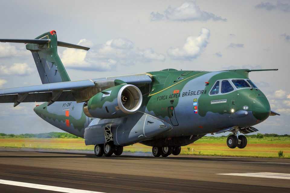 A Força Aérea Brasileira vai receber 28 jatos KC-390 em 12 anos a partir da primeira entrega, em 2018 (FAB)