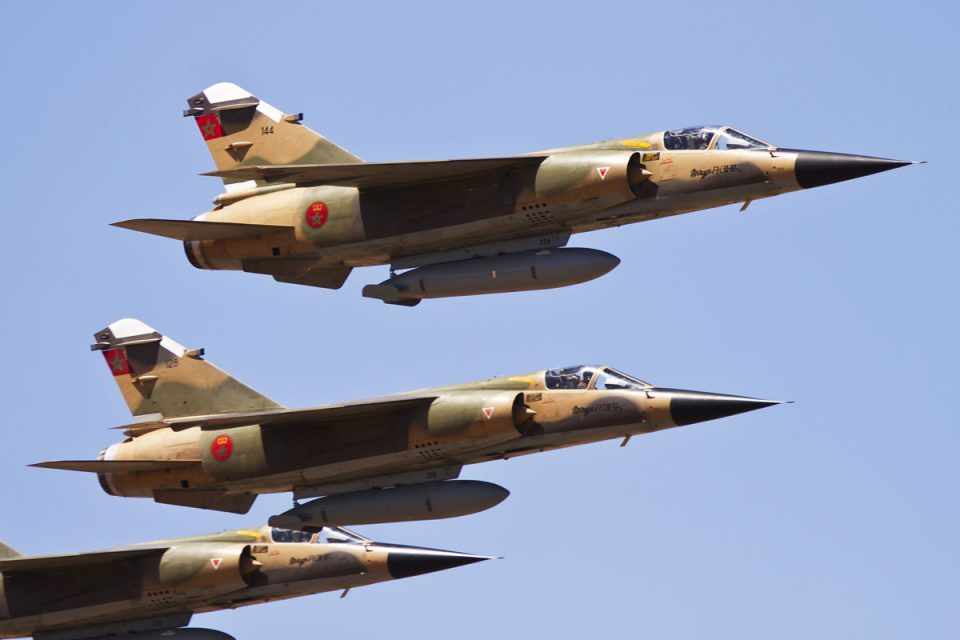 O Mirage F1 ainda opera com a força aérea do Marrocos, uma das maiores da África (Divulgação)