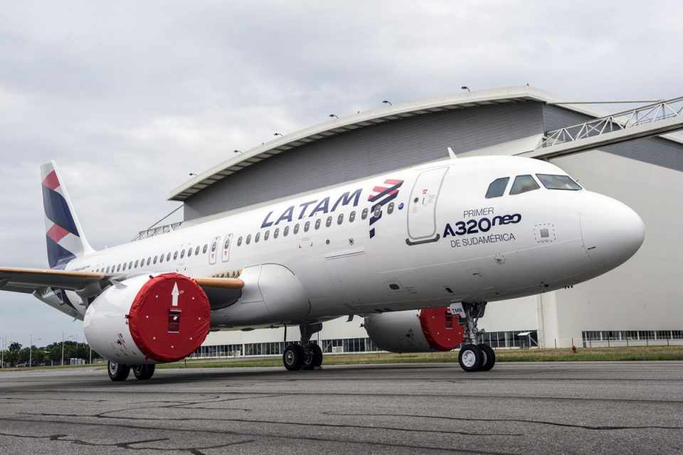 A Latam será a primeira empresa da América Latina a voar com o A320neo (Airbus)