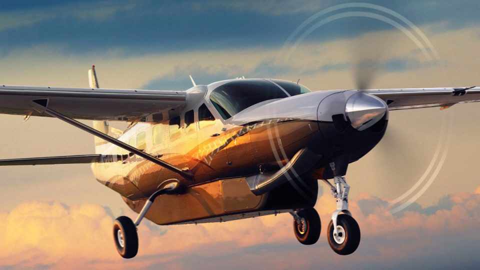 Os voos a partir da Pampulha serão operados com aeronaves Cessna Grand Caravan (Cessna Aircraft)