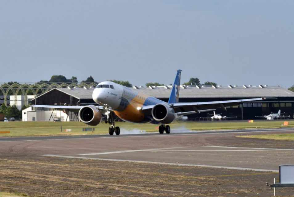 Além do E190-E2, a Embraer também trabalha nos novos modelos E175 e E195 (Embraer)