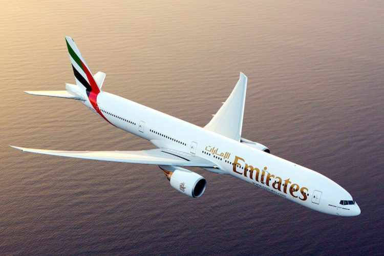 A companhia Emirates possui cerca de 240 aeronaves na frota (Emirates Airlines)