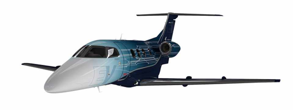 O Phenom 100 EV é otimizado para operar com maior eficiência em regiões quentes e elevadas (Embraer)