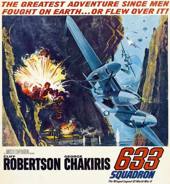 633 Squadron é um dos maiores clássicos do cinema sobre aviação 