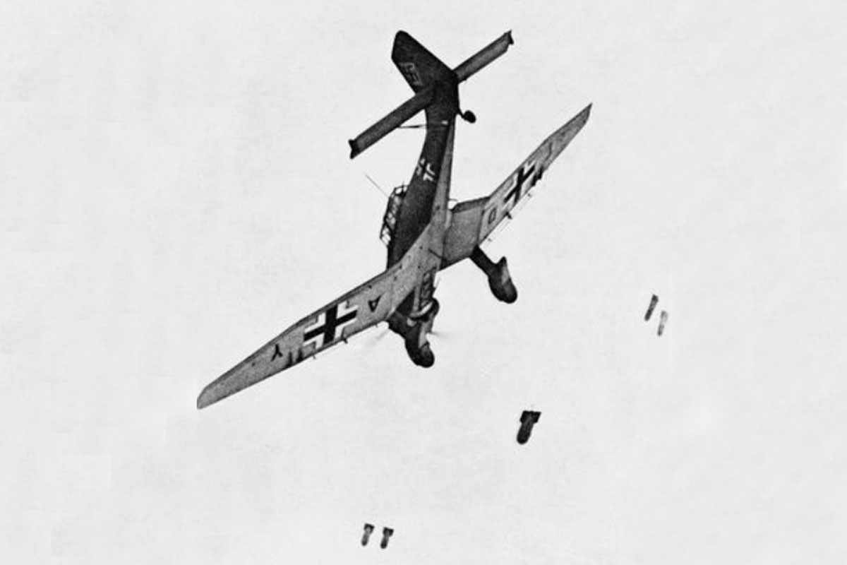 O Stuka foi a essência da Blitzkrieg alemã no início da Segunda Guerra Mundial (Domínio Público)