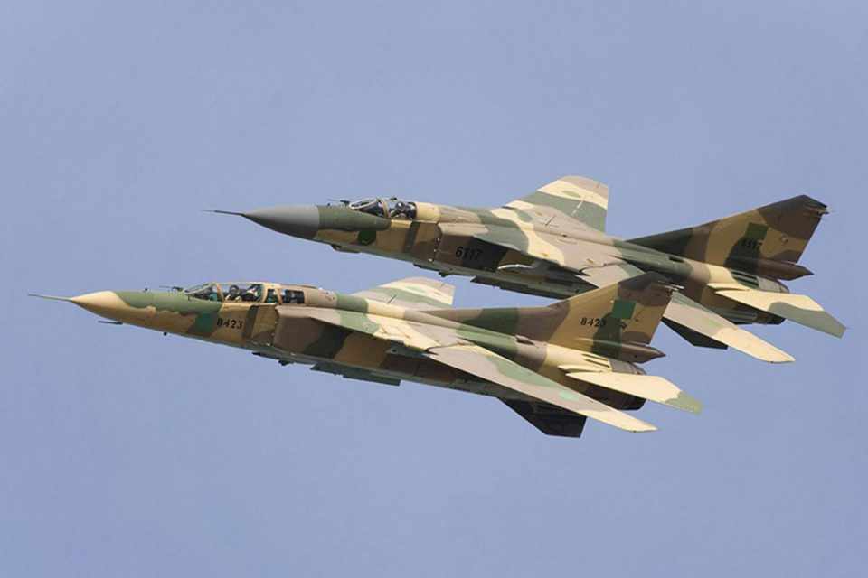 O MiG-23 opera principalmente na África e Oriente Médio (Divulgação)