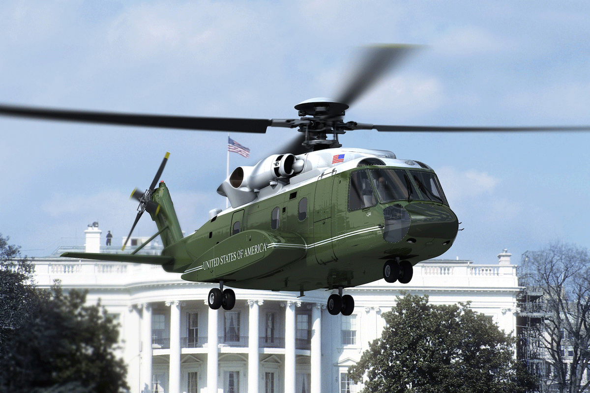 Os EUA planejam renovar a frota de helicópteros de transporte presidencial até 2023 (Sikorsky Aircraft)