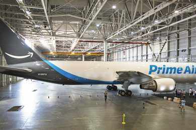 Amazon One, o primeiro avião da Prime Air, braço aéreo da Amazon