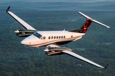 O Beechcraft King Air é muito utilizado por fazendeiros (Divulgação)