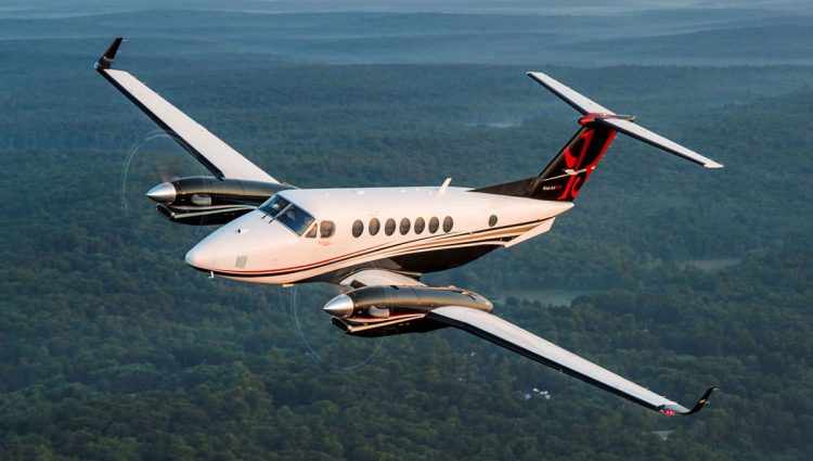 O Beechcraft King Air é muito utilizado por fazendeiros (Divulgação)