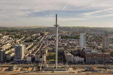 A construção da torre bancada pela British levou 12 anos para ser concluída (Divulgação)