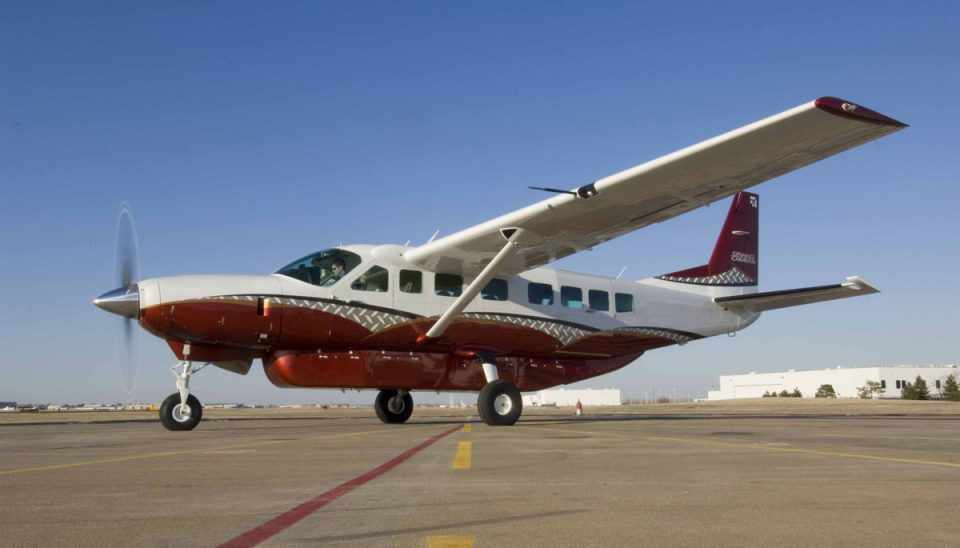 O Cessna Grand Caravan pode operar em regiões de difícil acesso (Divulgação)