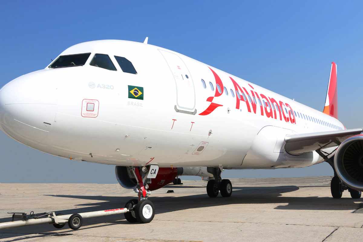 A Avianca Brasil possui uma frota com mais de 40 jatos Airbus (Divulgação)