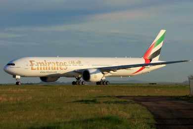 Boeing 777-300ER da Emirates (foto: Mehdi Nazarinia)