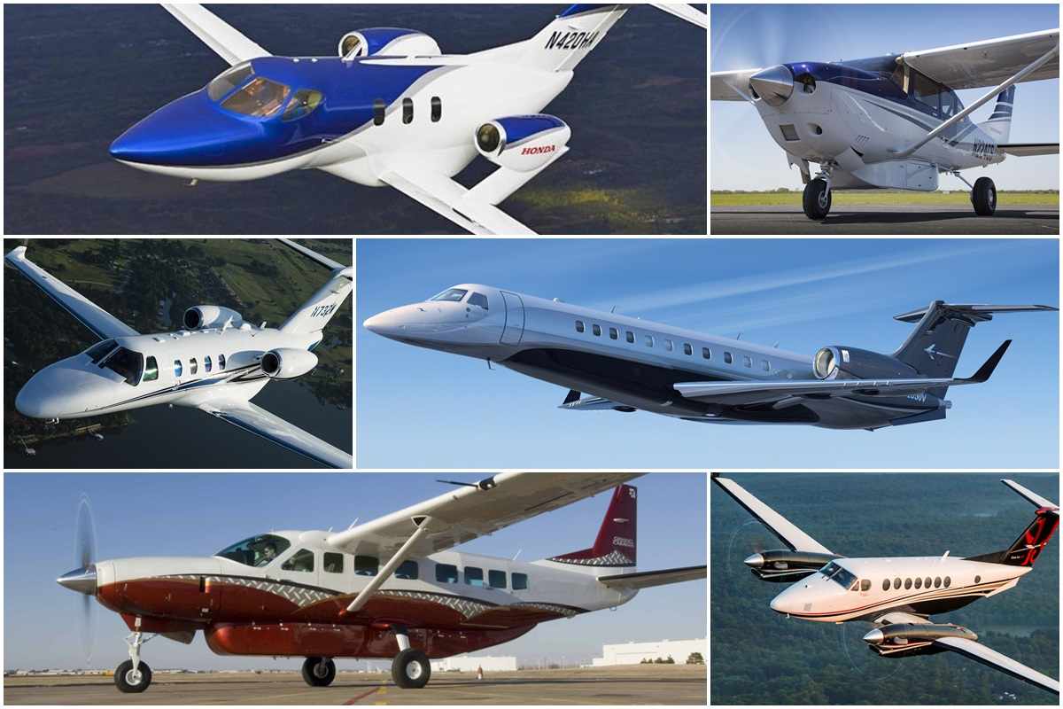 A Labace reúne jatos executivos, aviões turbo-hélice, monomotores e helicópteros (Divulgação)