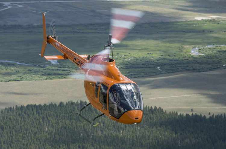 O Jet Ranger X é um raro helicóptero leve impulsionado por uma turbina (Divulgação)