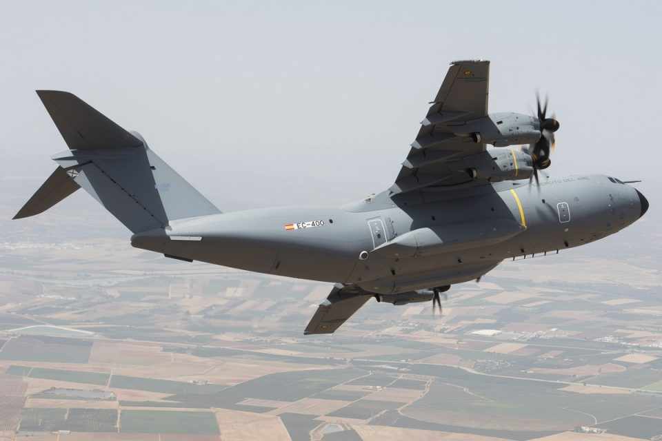 A400M da força aérea espanhola