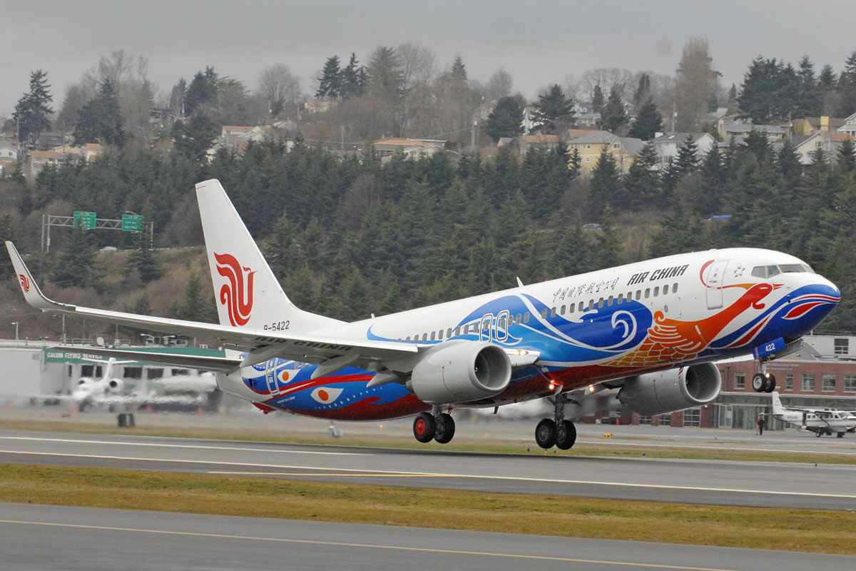 A maior parte da demanda chinesa é por jatos narrowbody, como o 737 (Boeing Dreamscape)