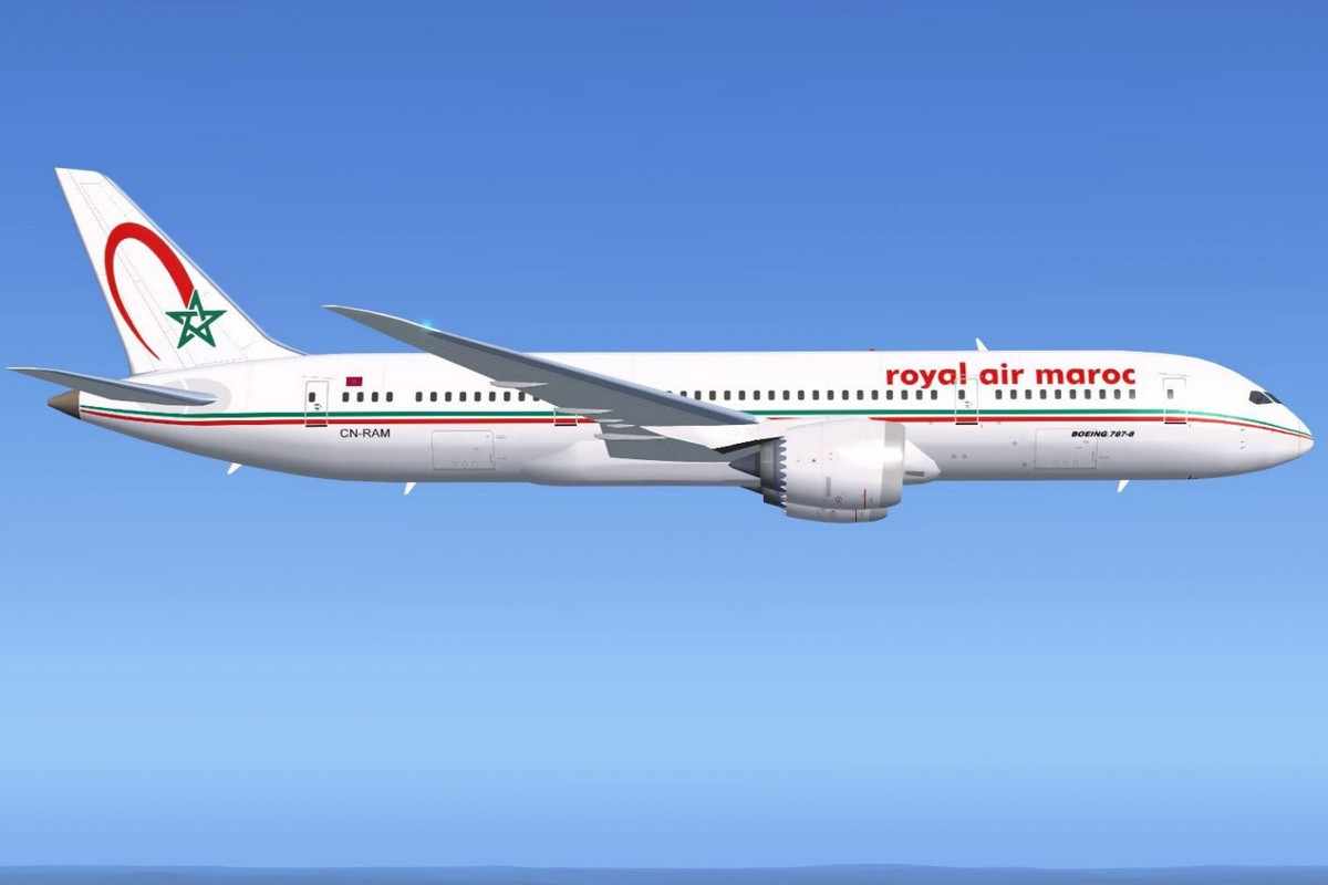 Boeing 787 Dreamliner da Royal Air Maroc