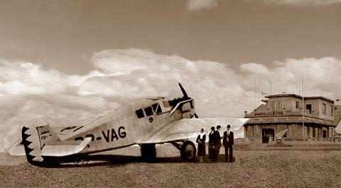O Junkers F13 foi um dos primeiros aviões da Varig, ainda na década de 1920 (Domínio Público)
