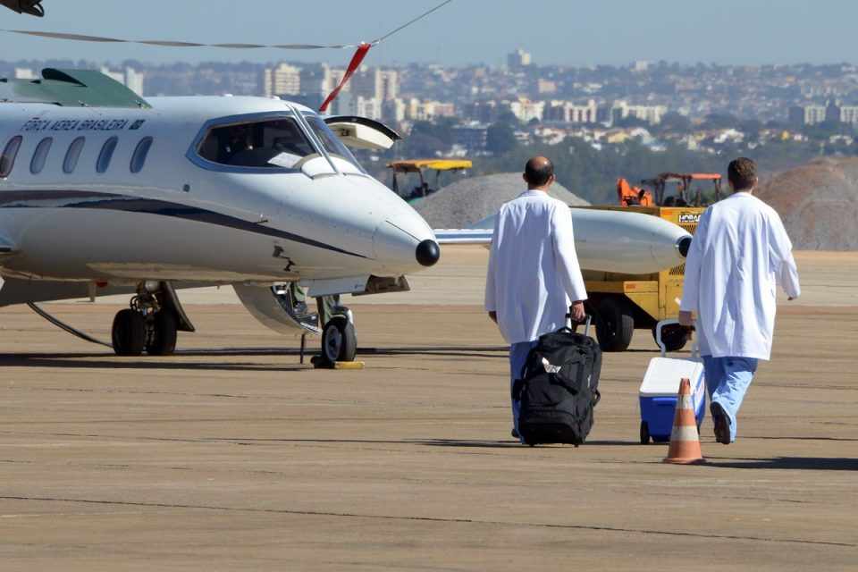 Força Aérea Brasileira (FAB) já transportou 76 órgãos desde junho deste ano