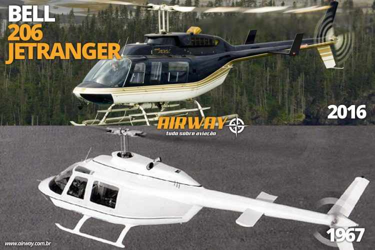Bell 206 JetRanger: sinônimo de helicóptero usado nas cidadesBell 206 JetRanger: sinônimo de helicóptero usado nas cidades