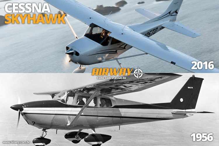 Cessna 172 Skyhawk: avião mais produzido da história, com cerca de 43 mil unidades