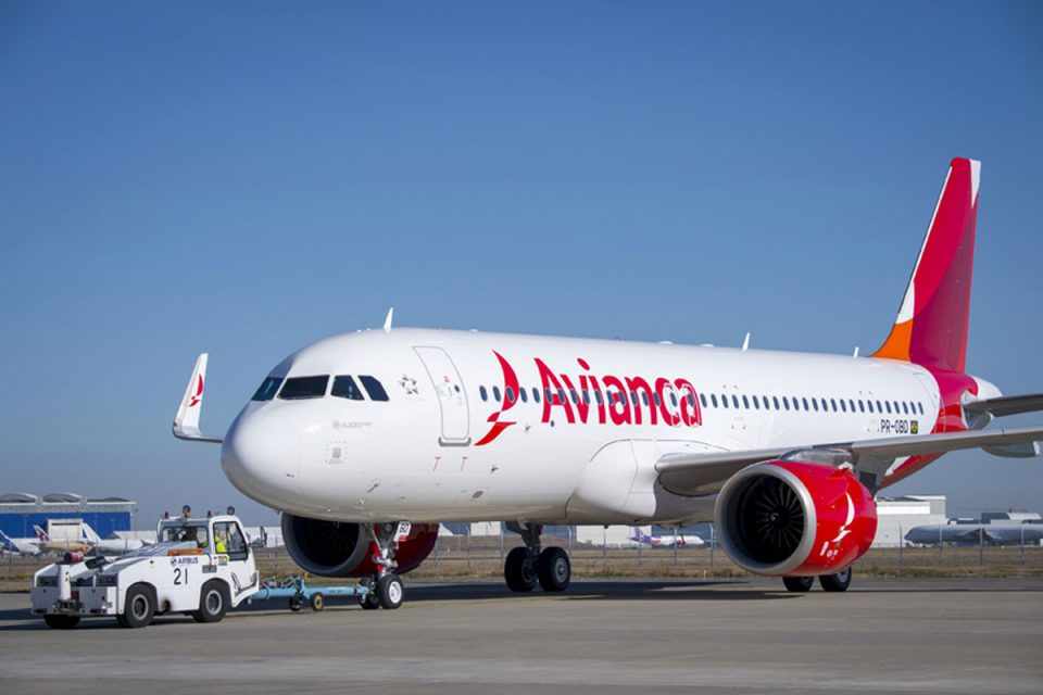 O A320neo da Avianca vem com cabine de 165 assentos (Airbus)