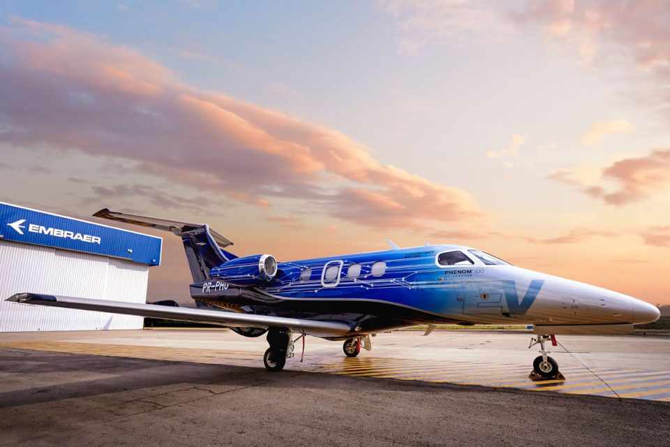 O Phenom 100EV é indicado para operar em aeroportos elevados e com altas temperaturas (Embraer)