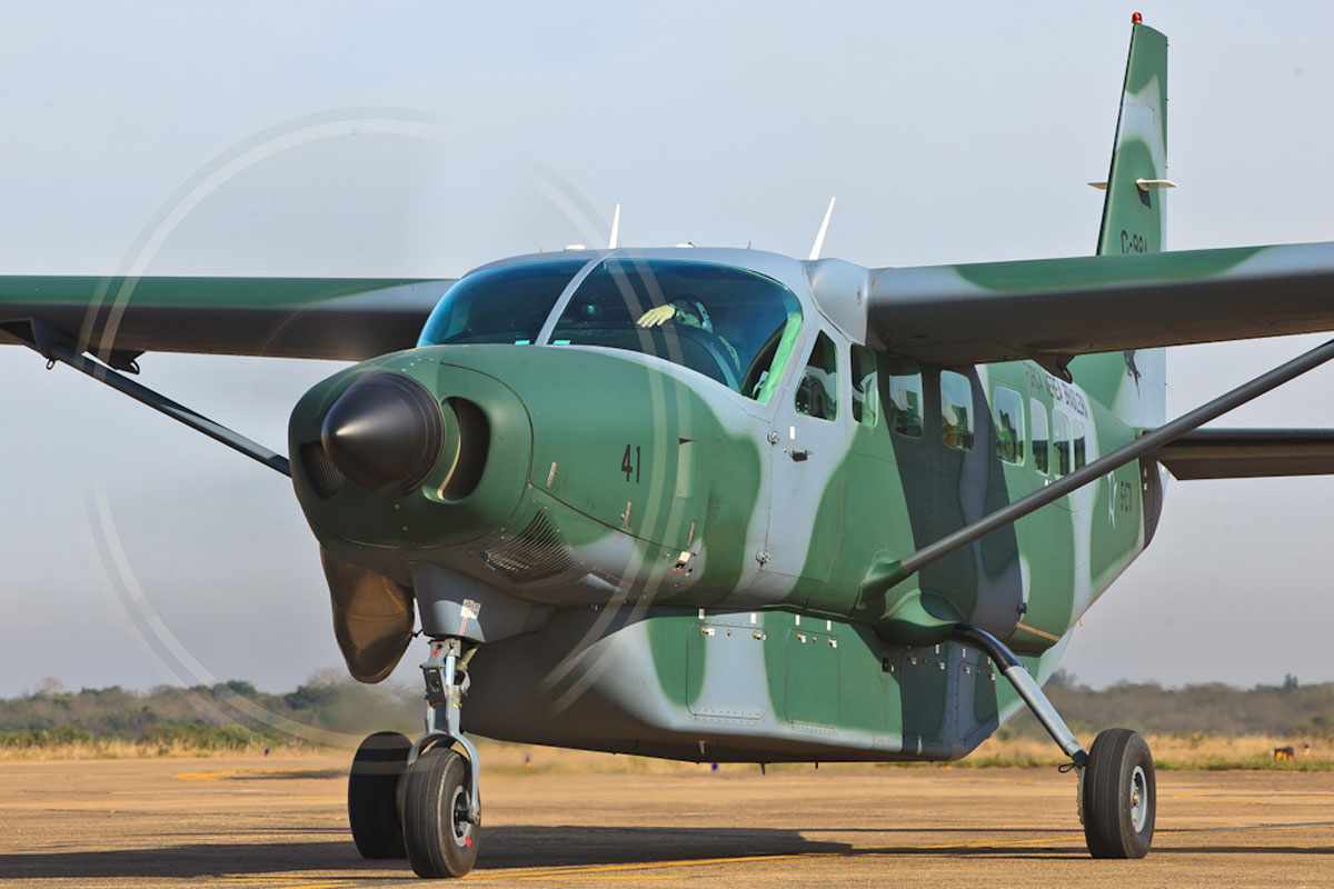 O Cessna Caravan voa com a FAB desde o final dos anos 1980 (FAB)