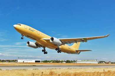 Avião tanque A330 MRTT voa pela primeira vez em versão avançada