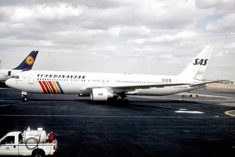 A SAS voava do Rio de Janeiro para Copenhague, na Dinamarca (Aero Icarus)
