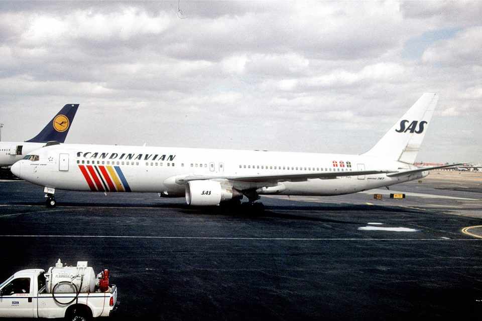 A SAS voava do Rio de Janeiro para Copenhague, na Dinamarca (Aero Icarus)