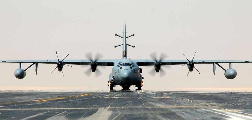 A Guarda Aérea Nacional dos EUA mantém seis EC-130 ativos (USAF)