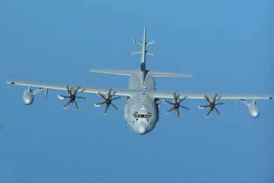 O EC-130 já entrou em ação em combates no Caribe e Oriente Médio (USAF)